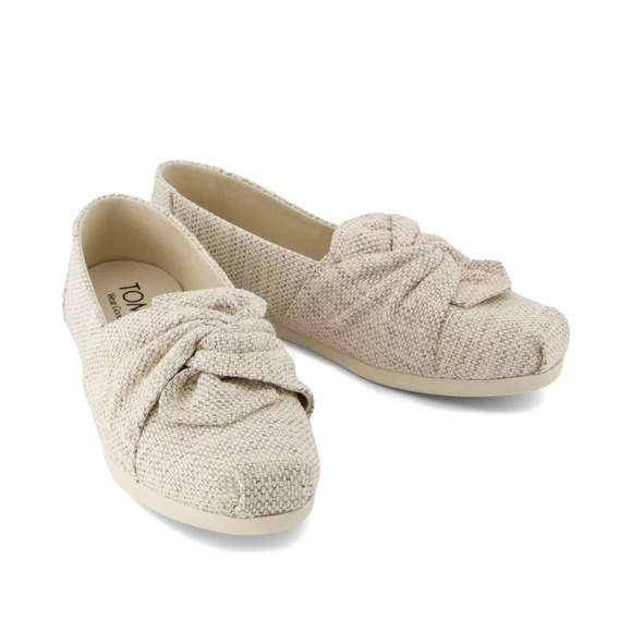 Toms Alpargata Classic; Fog Beachside Woven - Size 8.5 - Picture 3 of 9